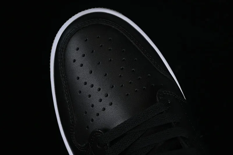 All categories Air Jordan Jordan series basketball shoes Air Jordan 1 Low Z version Air Jordan 1 Low Golf "Black Snake Pattern" AJ1 Joe 1 new golf version raw rubber black DD9315-005